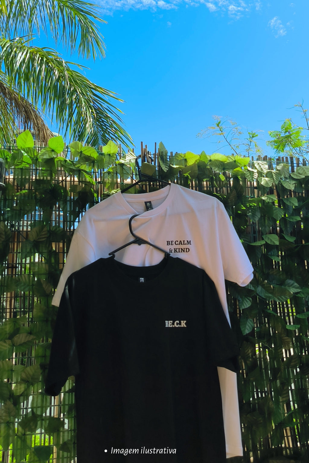 Oversized Tee – Black / White